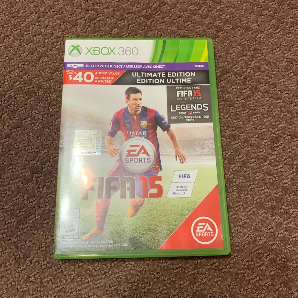FIFA 15 Xbox 360 games (3 for $20)